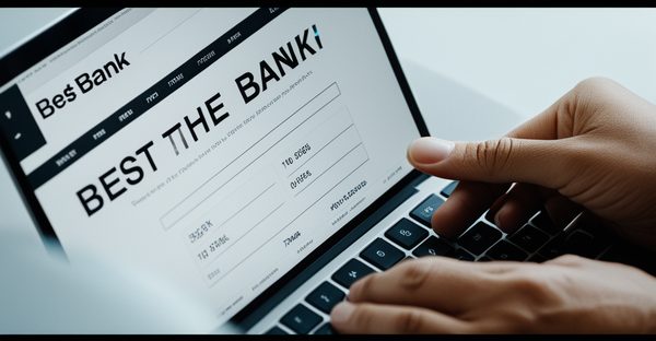 Meilleure banque en ligne : trouvez l'offre idéale en 2025